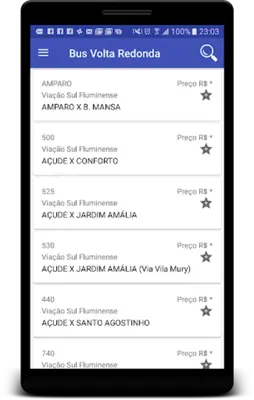 HBus Volta Redonda android App screenshot 1